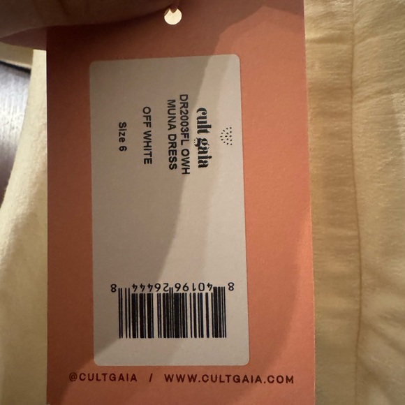 Cult Gaia Off-White Muna Dress - Picture 5 of 5